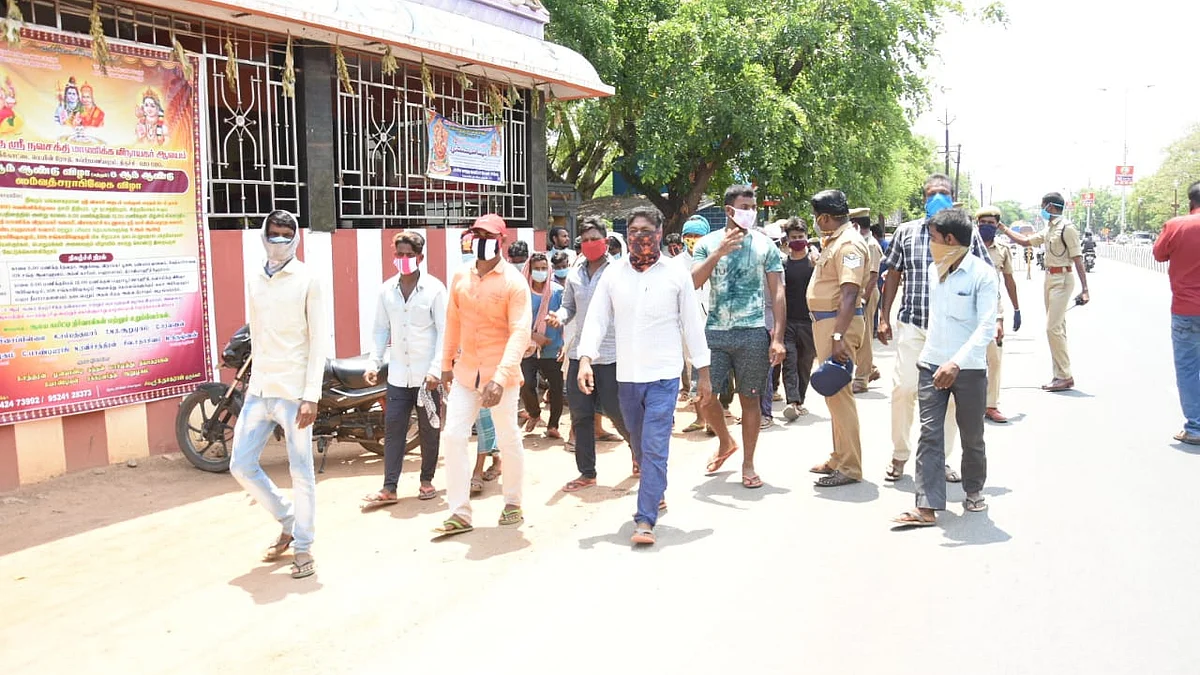 வடமாநில தொழிலாளர்கள்