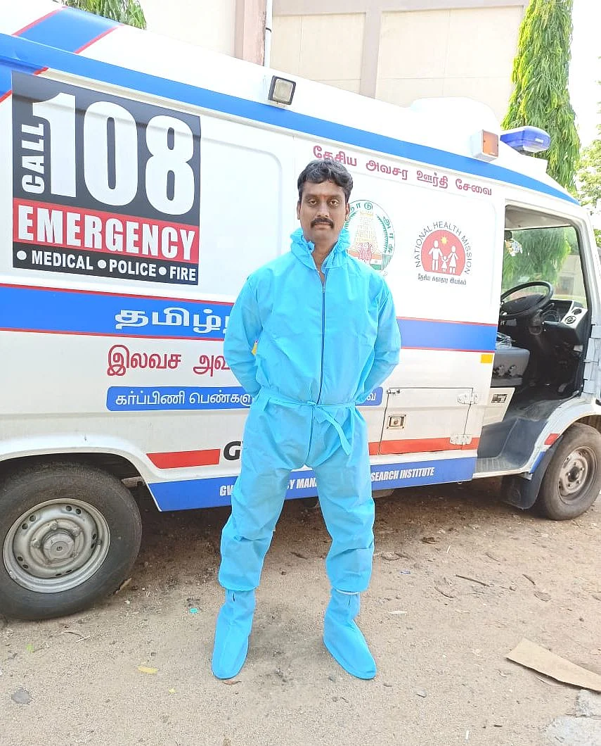 108 ஆம்புலன்ஸ் ஓட்டுநர் செந்தில்