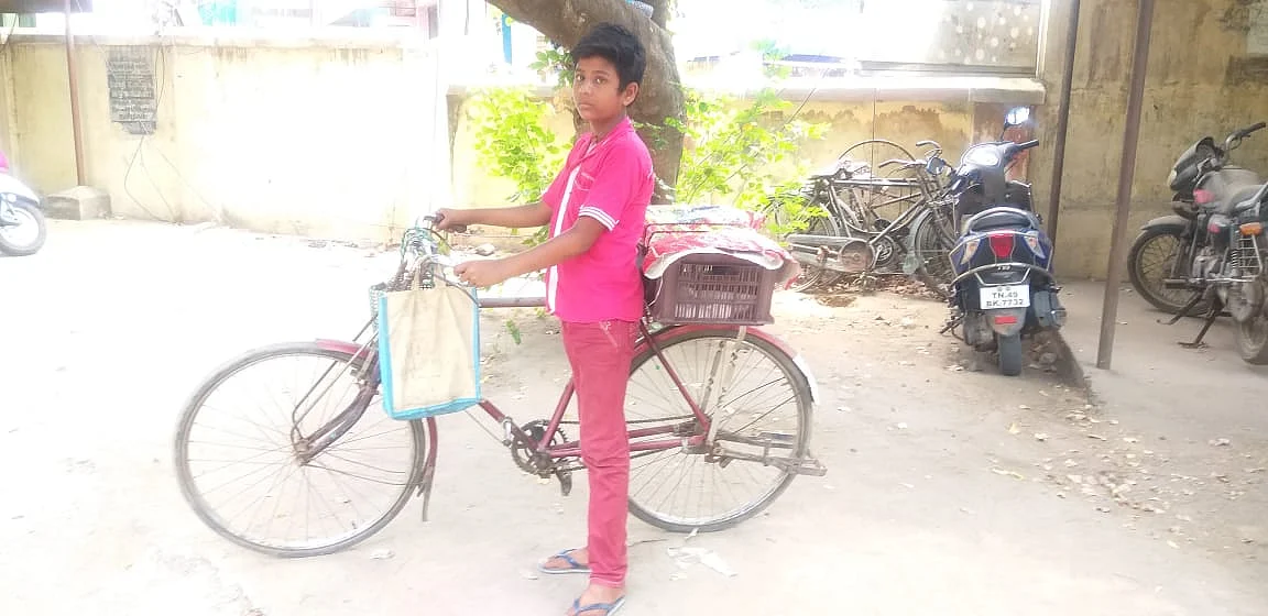 சைக்கிளில் விஷ்ணு