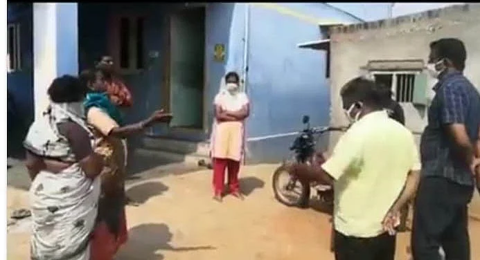 விசாரணை நடத்தும் தாசில்தார்