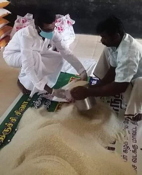 தன்னார்வலர் சிவசண்முகம்