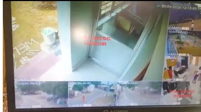 சிசிடிவி காட்சிகள் மூலம் கண்காணிப்பு