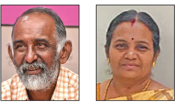 அறச்சலூர் செல்வம் - கனிமொழி