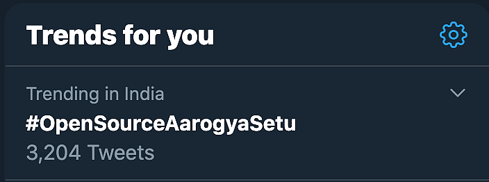 #OpenSourceAarogyaSetu