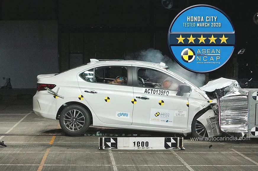 Honda City Crash Test