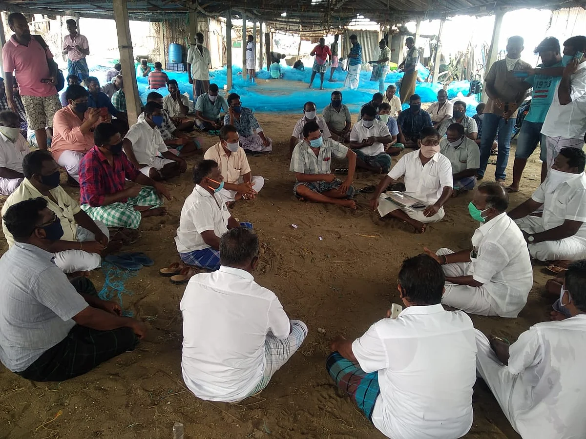 ராமேஸ்வரம் மீனவர்கள் ஆலோசனைக் கூட்டம்