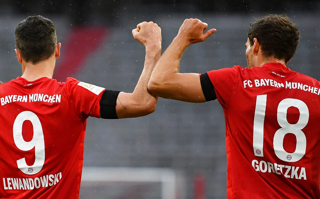 Robert Lewandowski & Leon Goretzka