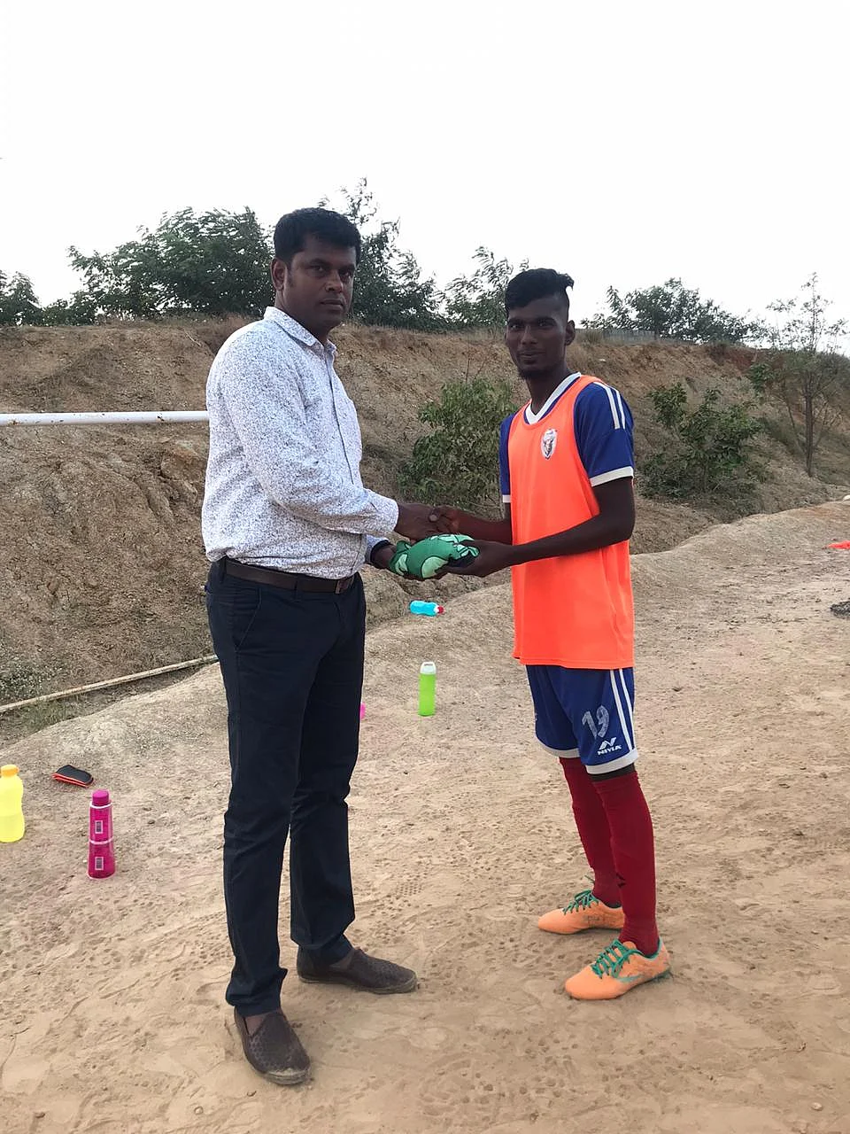 Sivasakthi with Raman Vijayan