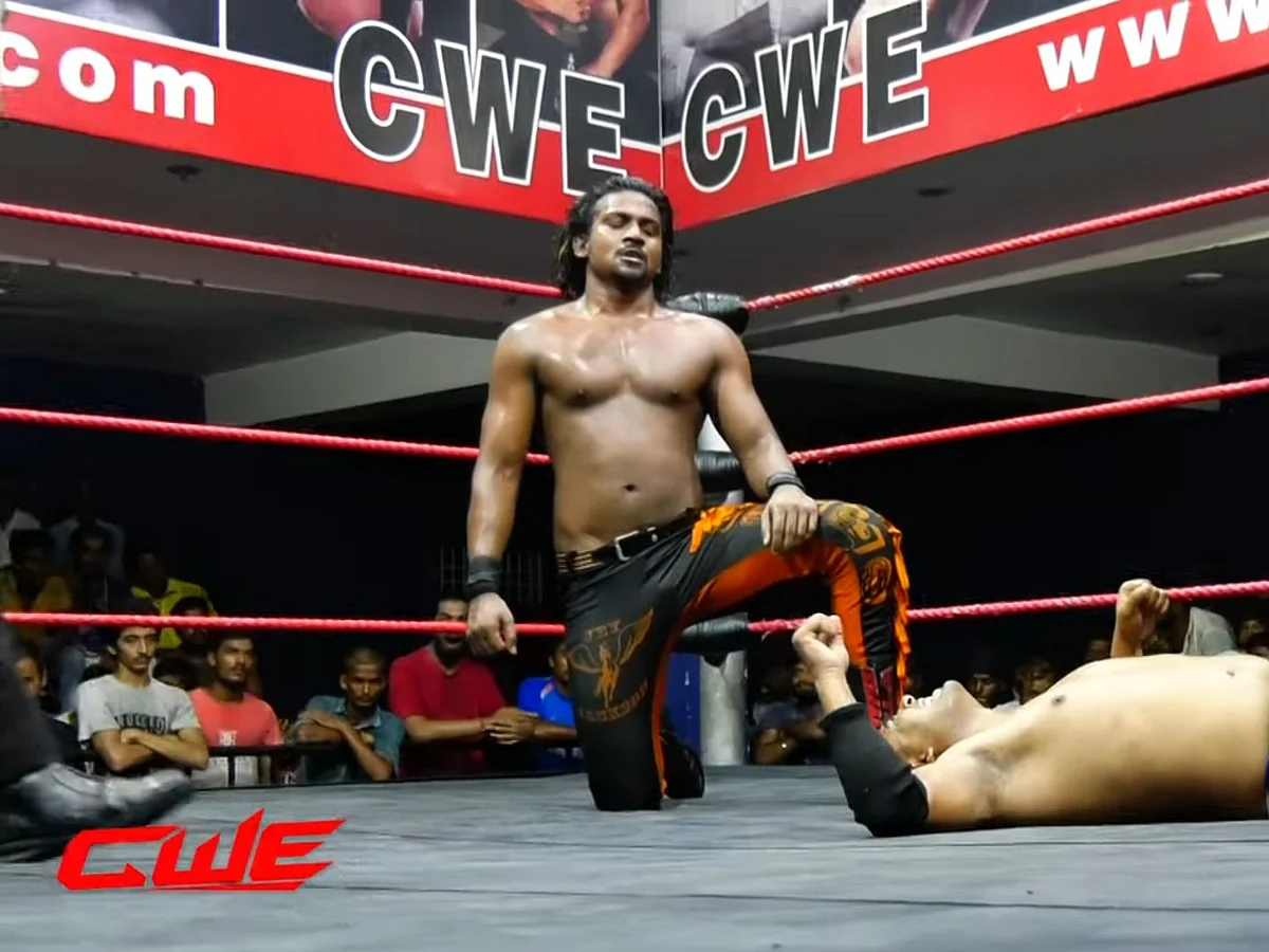 ``WWE ரிங்ல நின்னு தமிழ்ல பேசணும்னு ஆசை!" - ப்ரோ ரெஸ்லிங் முதல் தமிழன் ஜெய் ஜாக்சன்