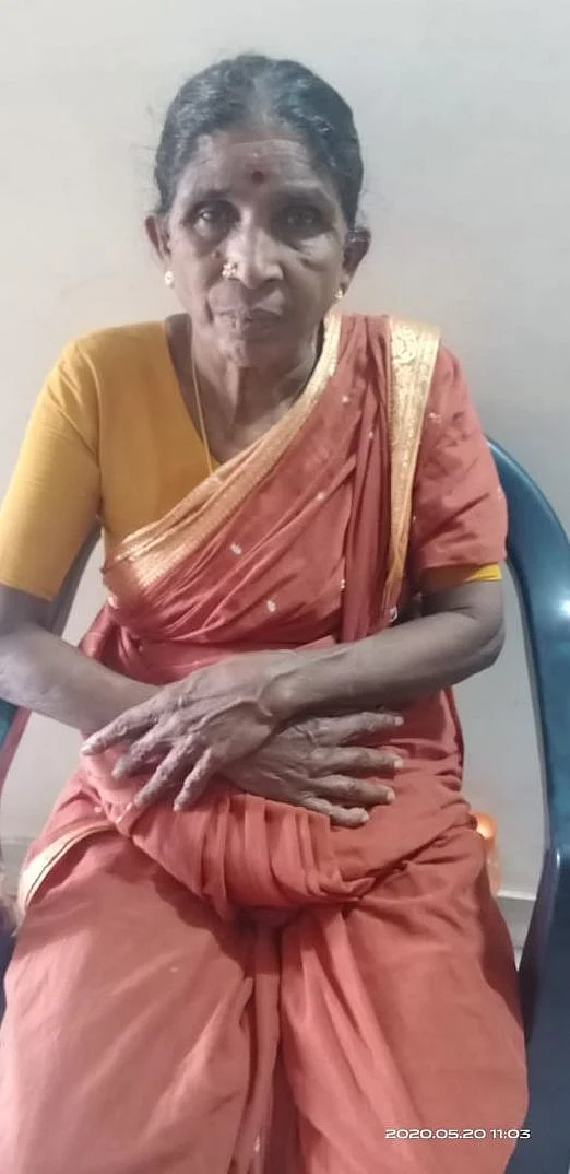 மூதாட்டி தனலட்சுமி