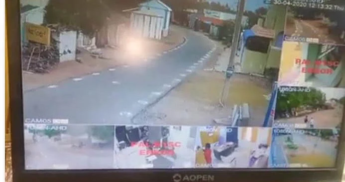 சி.சி.டி.வி காட்சிகள் மூலம் கண்காணிப்பு - இனங்கனூர்