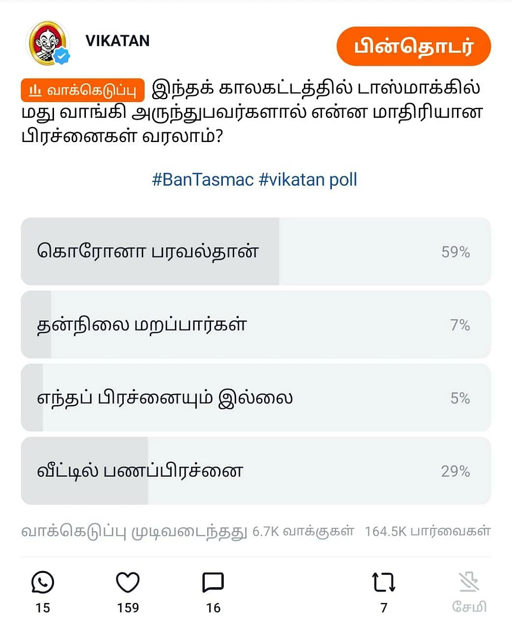 Helo Poll