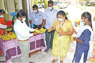 ஊரடங்கு காலத்திலும் உணவு உற்பத்தி!