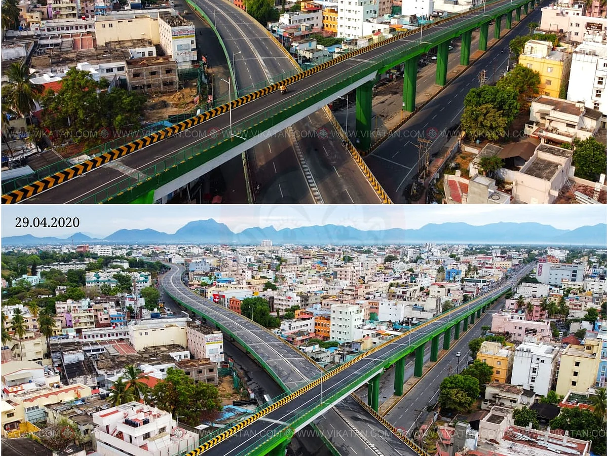 `மார்ச் 22... ஏப்ரல் 29!’ - ஆச்சர்யத்தை ஏற்படுத்திய கோவை பருந்து பார்வை படம்