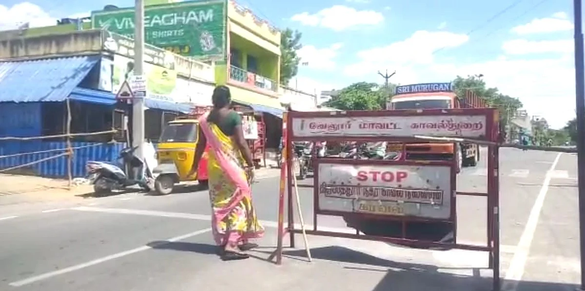 கொரோனா களப்பணியில் திருநங்கை