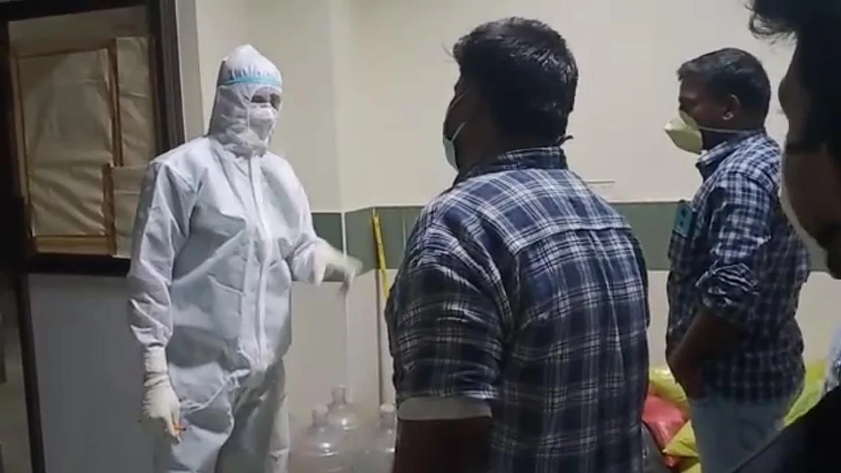மருத்துவர்களுடன் வாக்குவாதம்