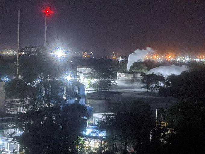 விஷவாயு கசிவு