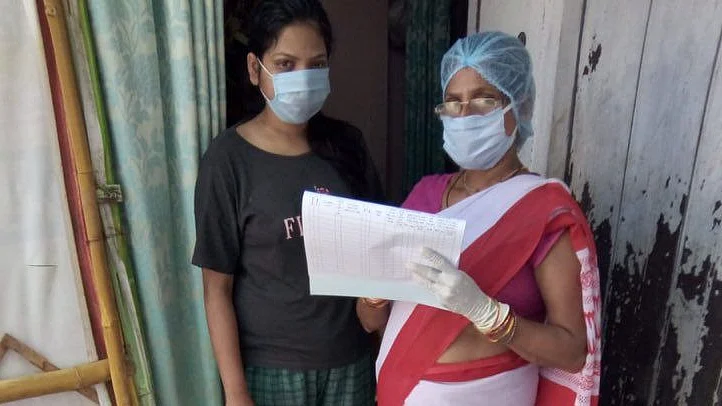 சுகாதார ஊழியர் விம்லா குமாரி