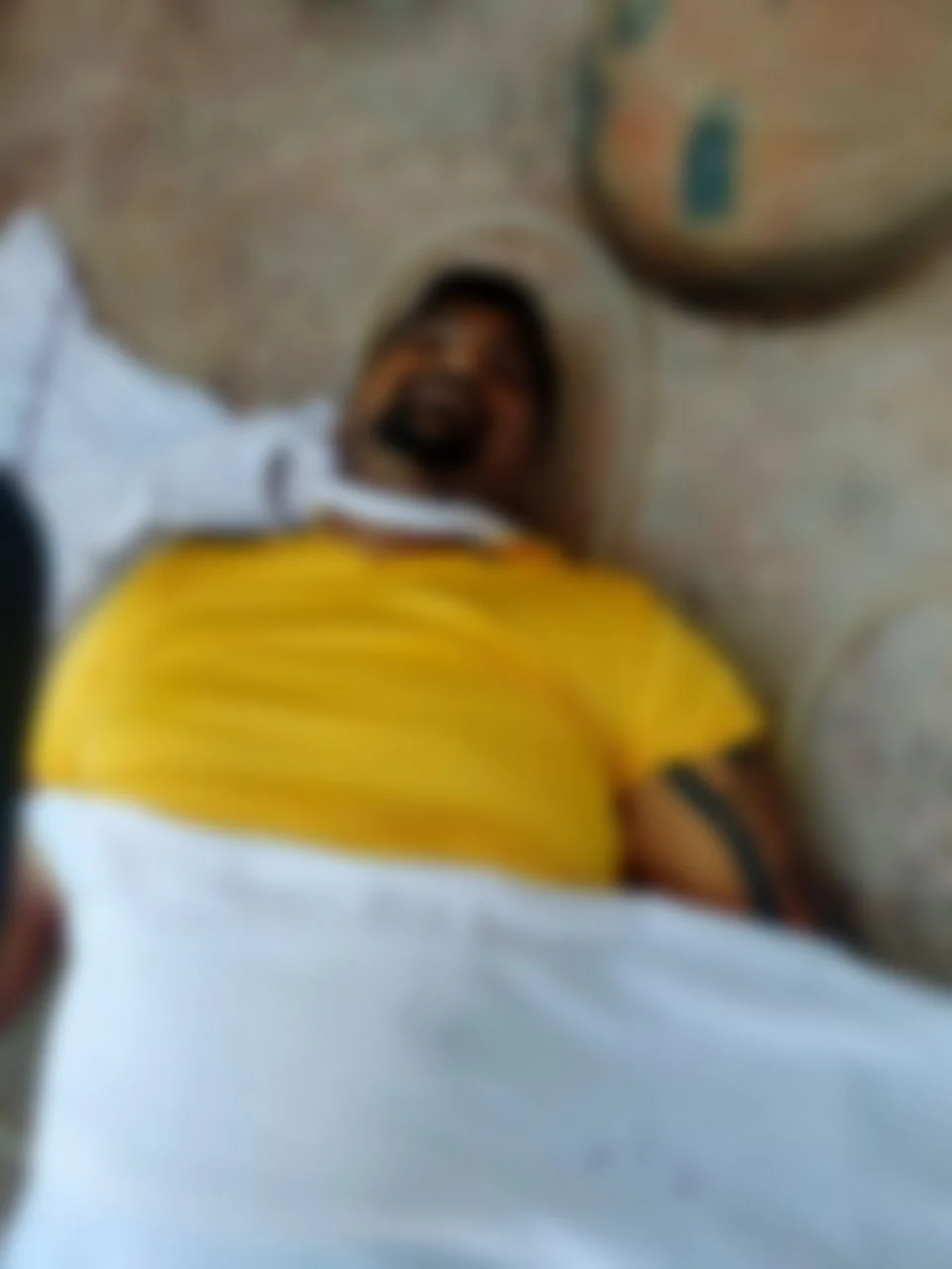 சடலமாக அபிநய்