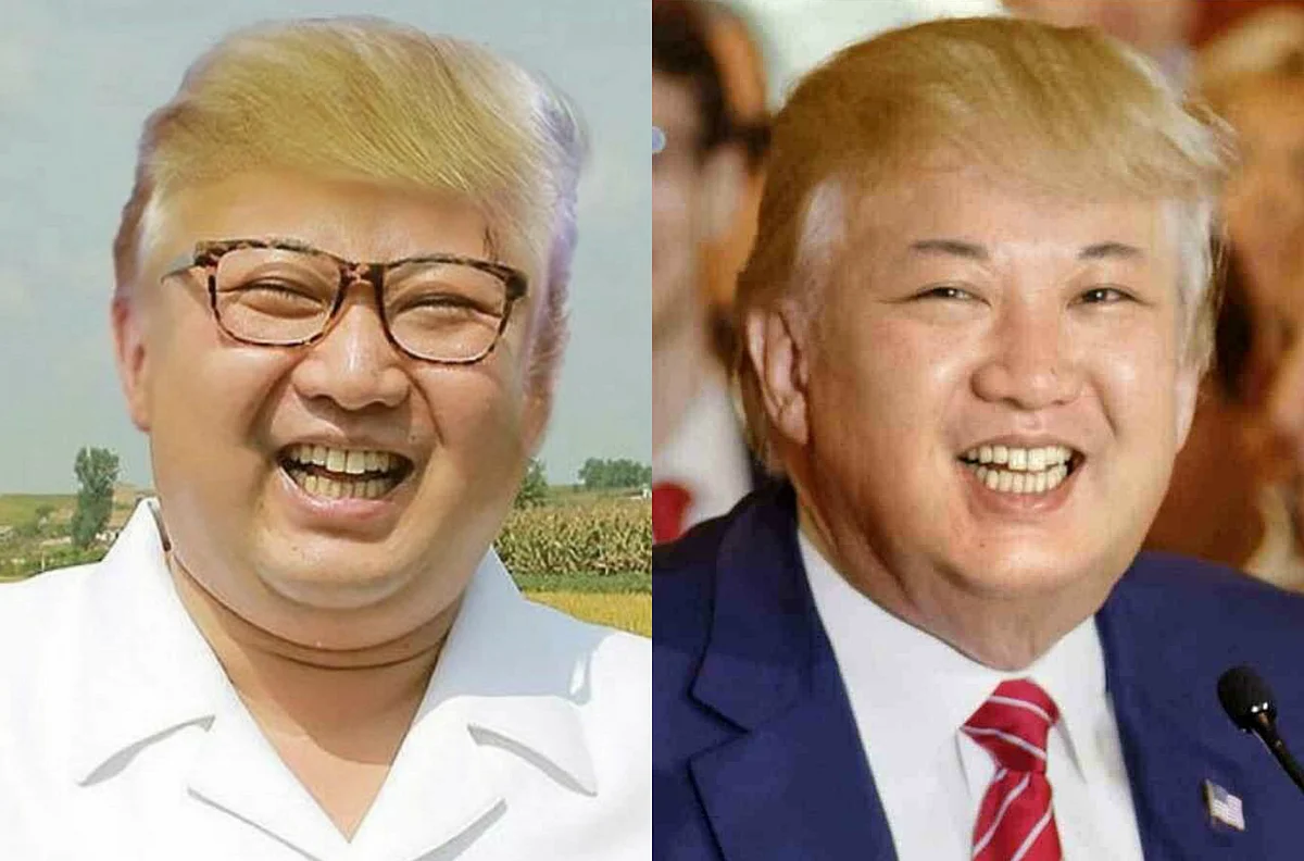 Kim Jong-un as Trump
