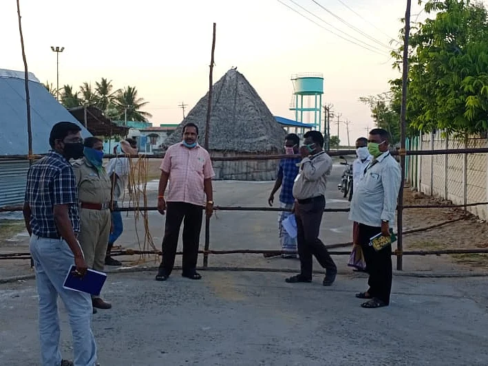 கொடியம்பாளையம் பெண்ணுக்குக் கொரோனா! - முதன்முறையாக மயிலாடுதுறை அரசு மருத்துவமனையில் சிகிச்சை