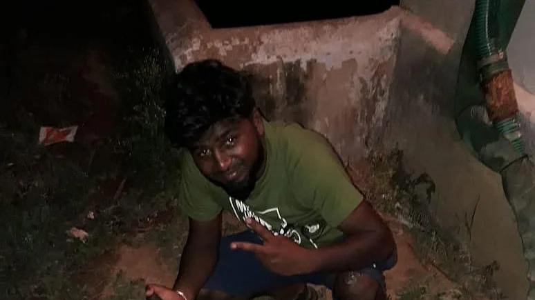 மலைப்பாம்பு வேட்டையாடியபோது