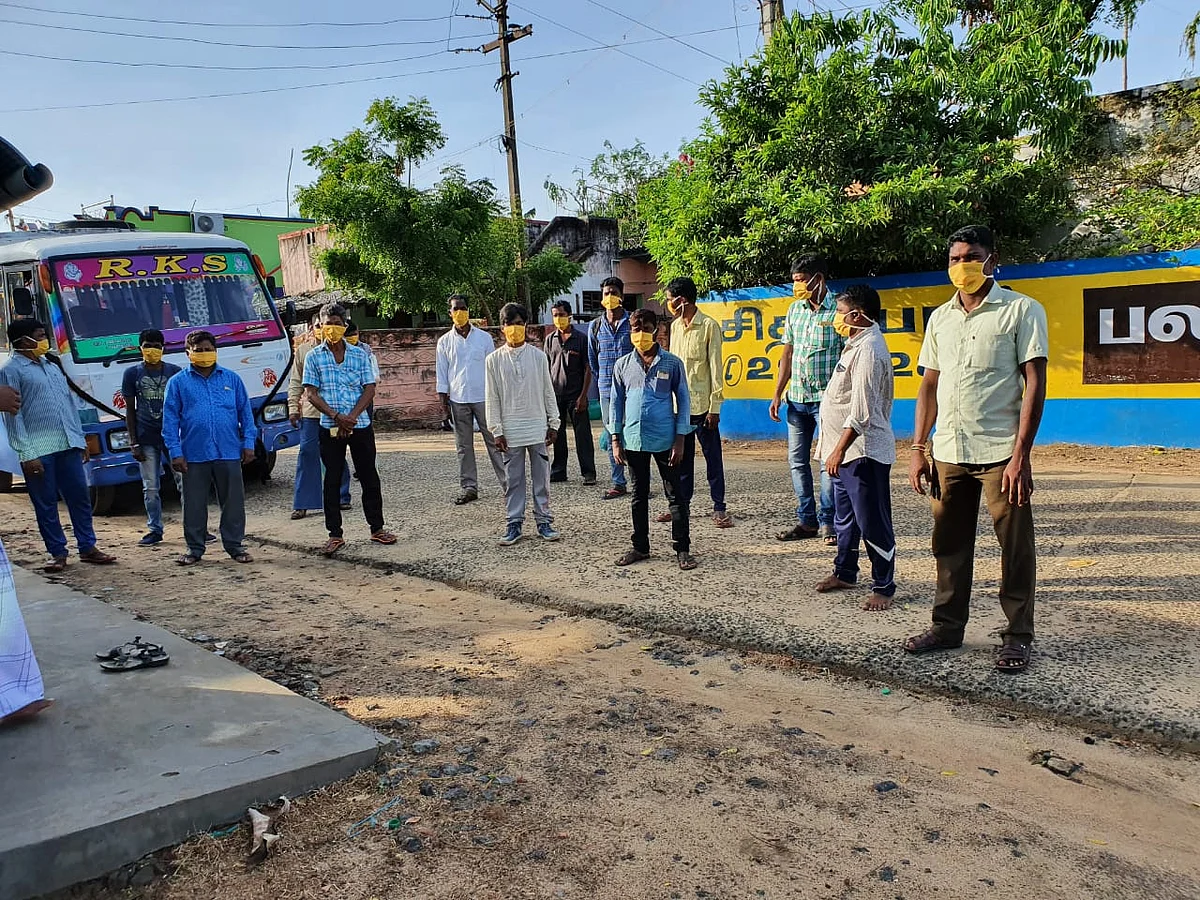 ஆந்திர தொழிலாளர்கள்