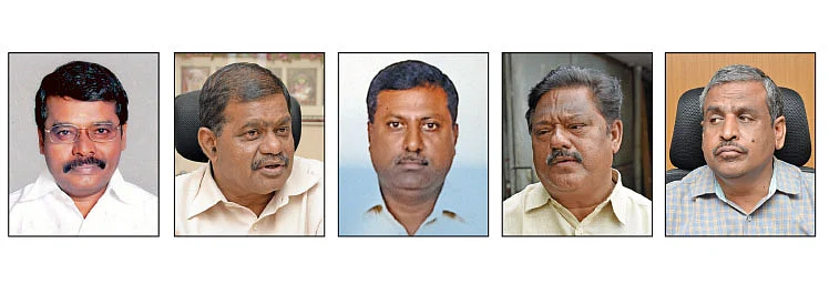 மணிராஜ் - ராமமூர்த்தி - சிவக்குமார் - ஜேம்ஸ் - இராசாமணி