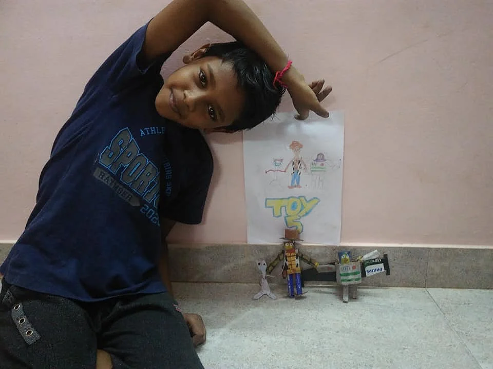 மைக்கேல் ஜாக்சன் பொம்மை! #KidsTalentCorner