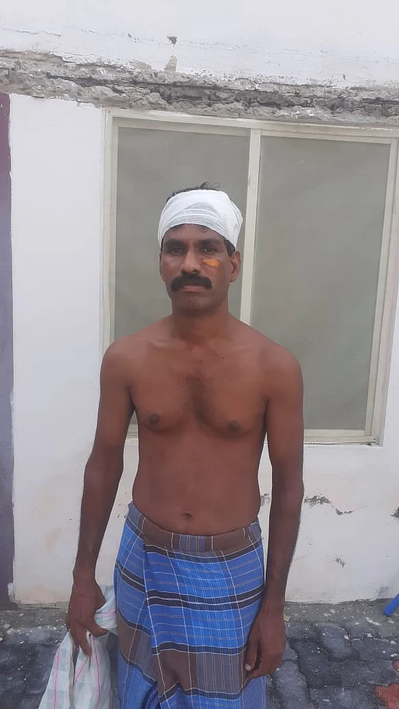 மணல் திருட்டை தடுத்த தங்கமுத்து