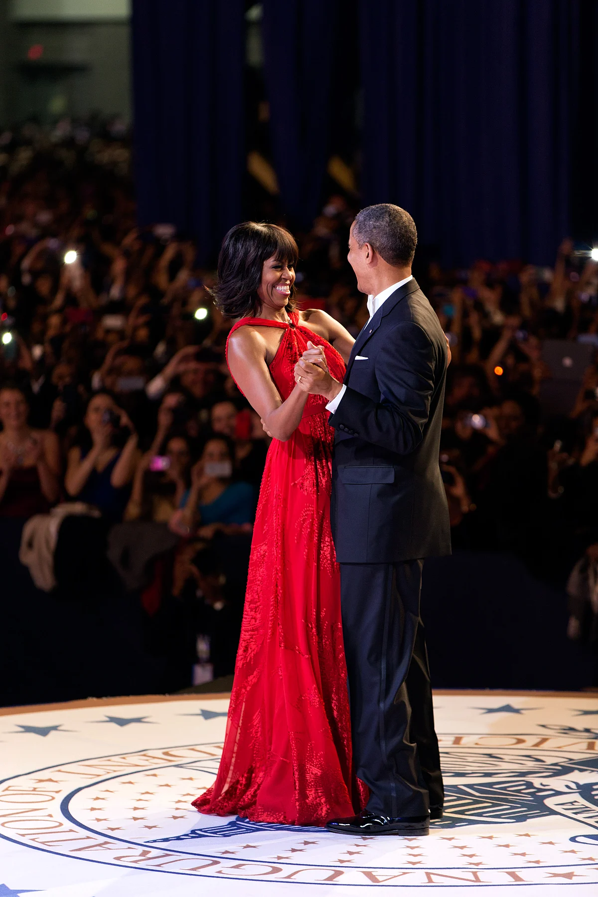 Michelle and Barack