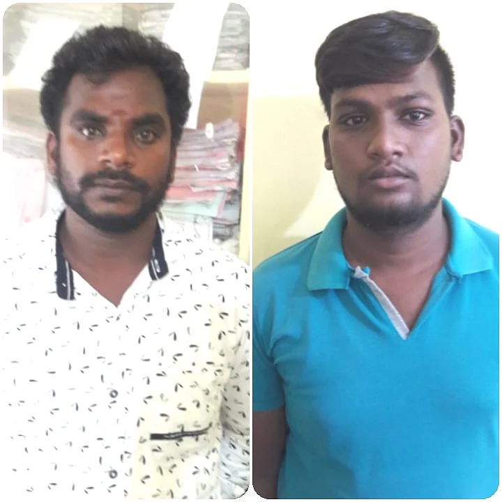 கைதுசெய்யப்பட்ட 2 பேர்