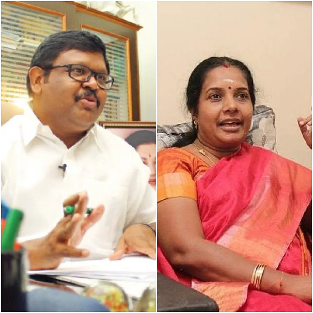 வைகைச்செல்வன்- வானதி சீனிவாசன்