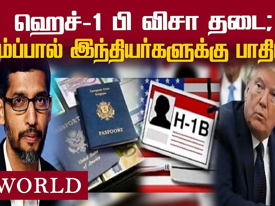 இது ஏமாற்றம்தான்... ட்ரம்ப்பின் முடிவுக்கு சுந்தர் பிச்சையின் ரியாக்ஷன்! | H1B Visa