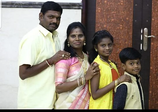 மருத்துவர் தீபா குடும்பத்தினருடன்
