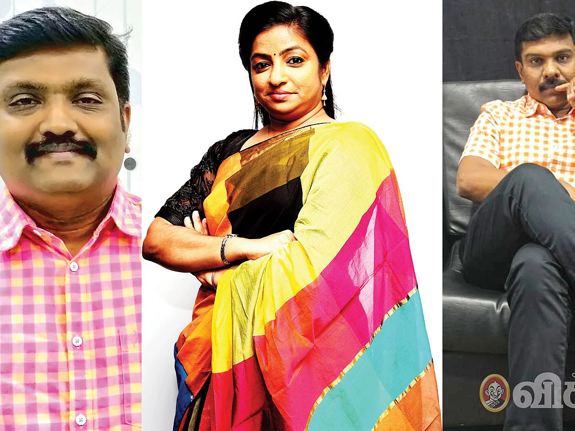 ``கட்சித் தலைவர்களின் பெயரைச் சொன்னால், அவர்களுக்கு கோபம் வரும்!" - நெறியாளர் சுகிதா