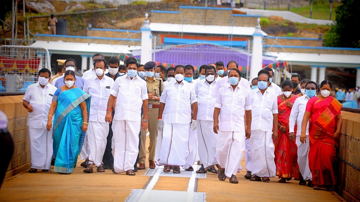 முதல்வர் அணை திறப்பு நிகழ்ச்சி