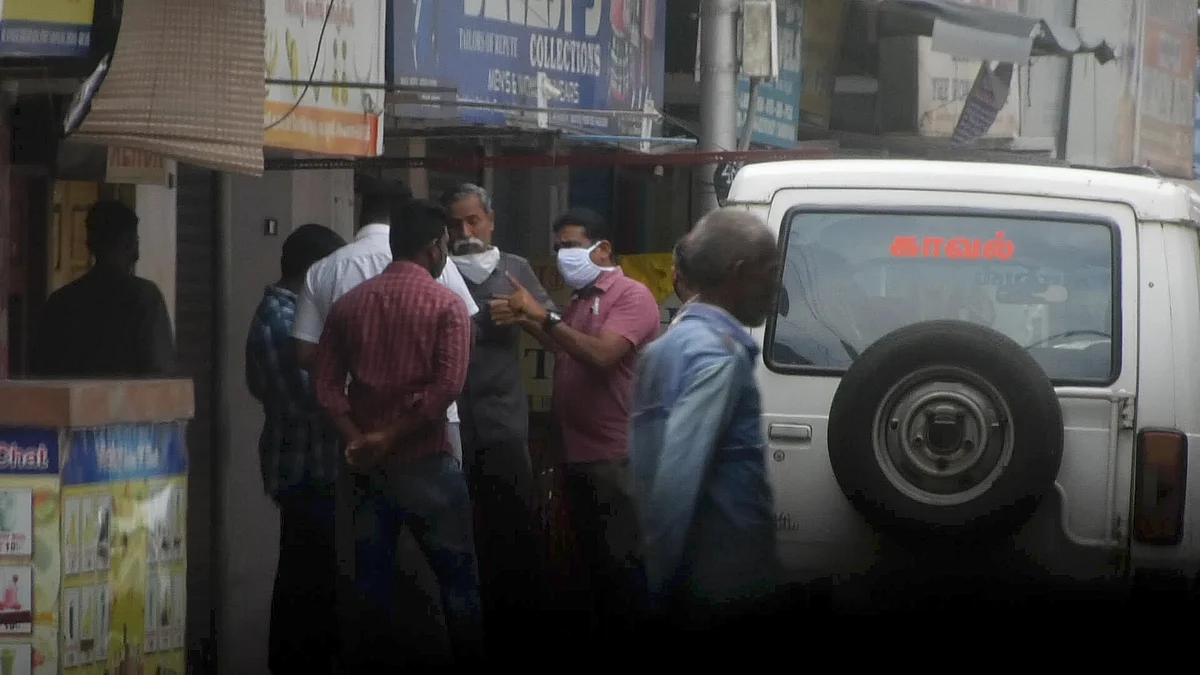 Police enquiring Fake E Pass Agent