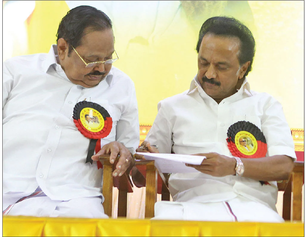 துரைமுருகன், ஸ்டாலின்
