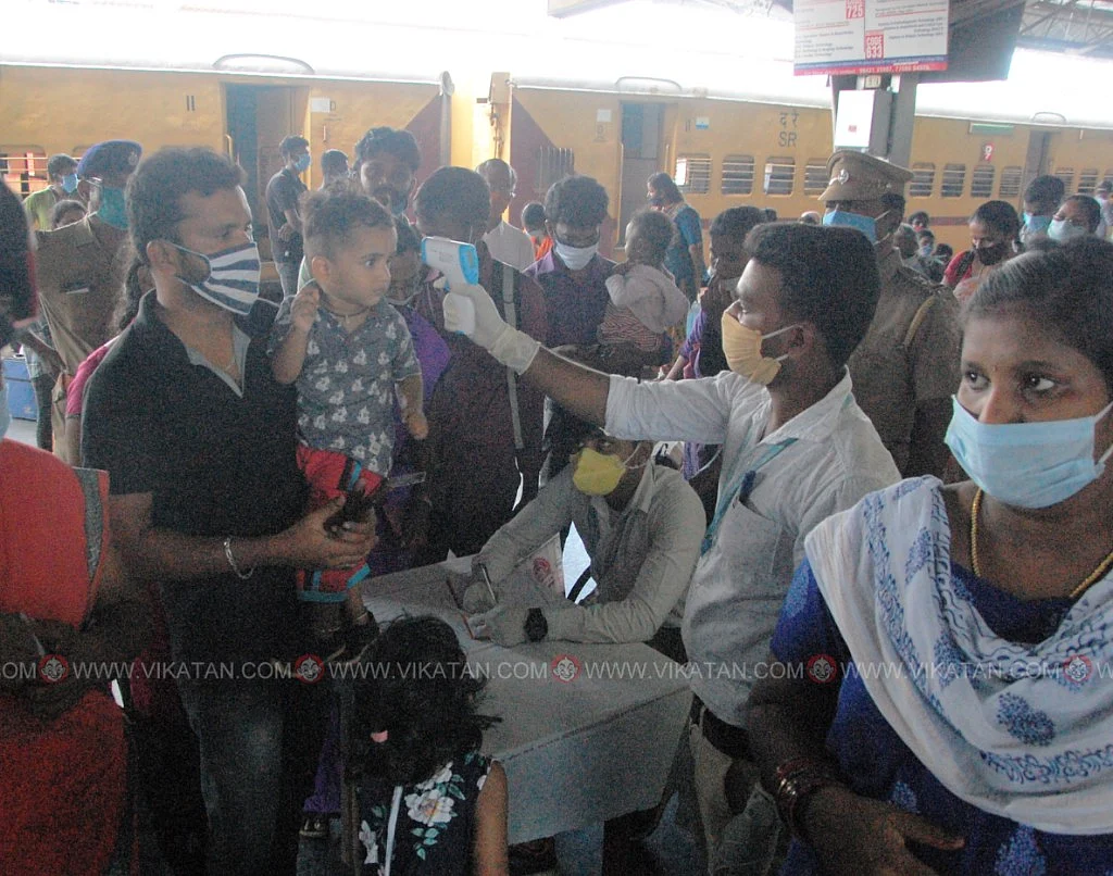 பயணிகளுக்கு சோதனை