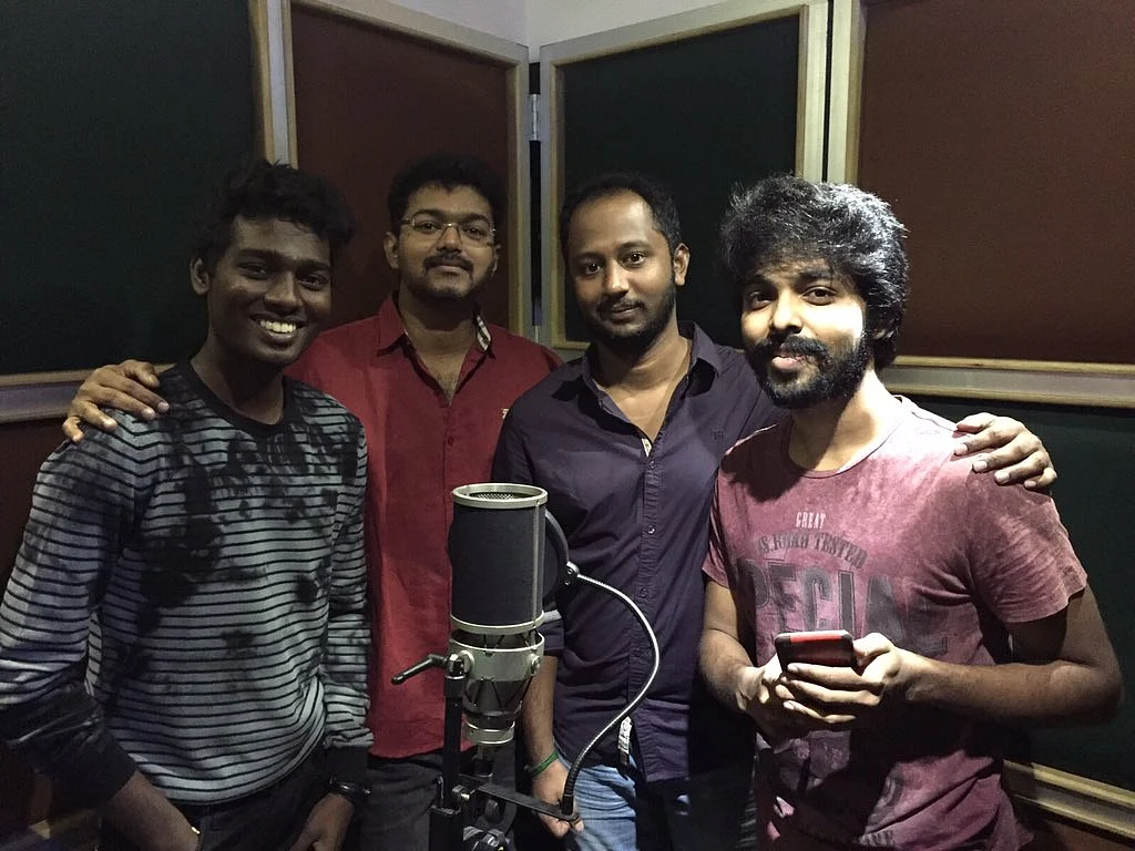 Vijay, Atlee, GV Prakash, Jagadish
