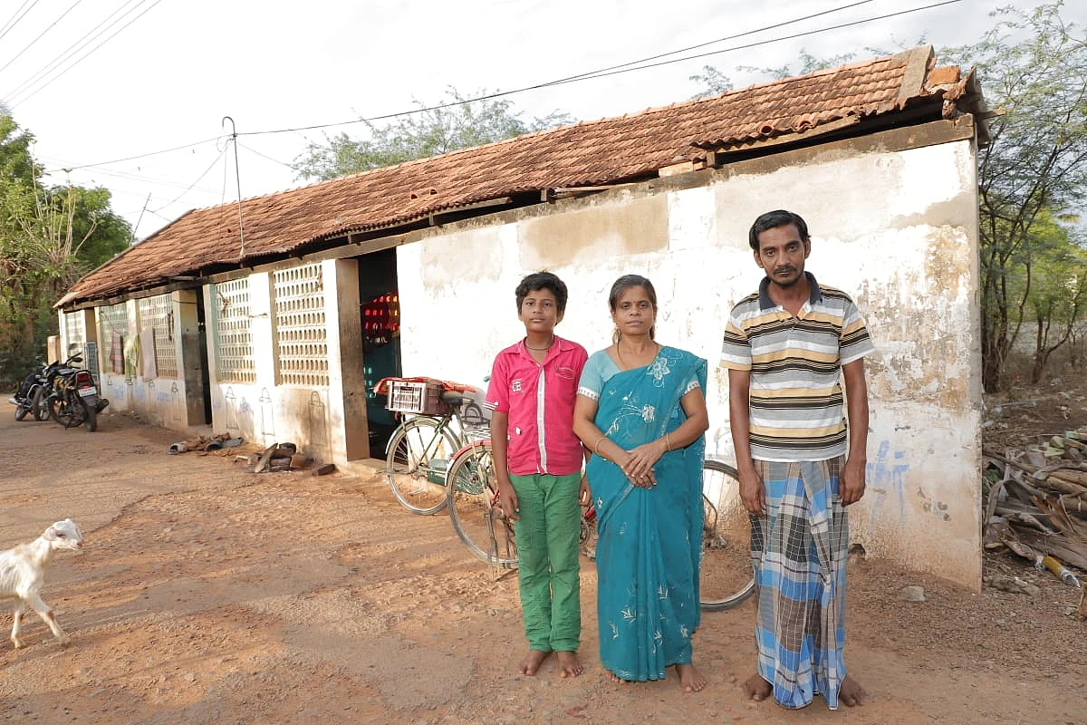 விஷ்னுவின் பெற்றோர்