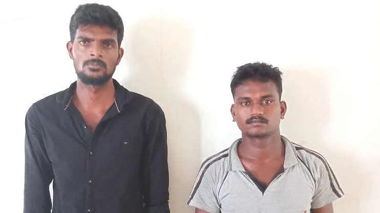 கைது செய்யப்பட்ட 2 பேர்