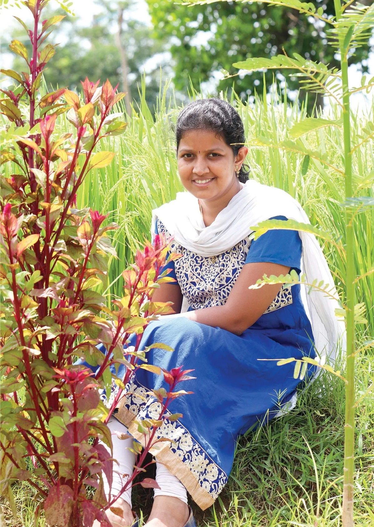 `160 விவசாயிகளுக்கு வருவாய், 800 குடும்பங்களுக்குக் காய்கறிகள்...' - அர்ச்சனா ஸ்டாலின் அசத்தல்