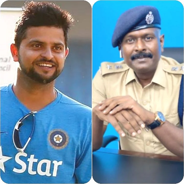 சுரேஷ் ரெய்னா - எஸ்.பி விஜயகுமார்