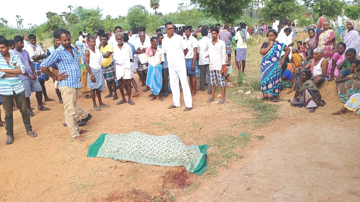 ராஜேந்திரனின் சடலம்