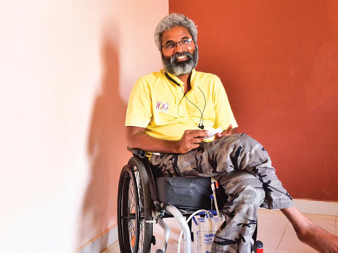“தண்டுவடம் பாதித்தாலும் தளர மாட்டோம்!”