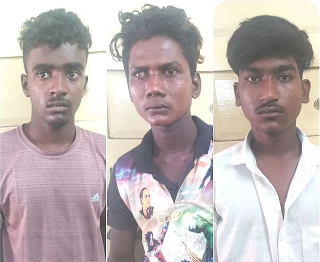 கைது செய்யப்பட்ட 3 பேர்