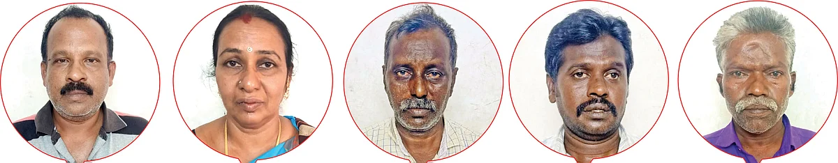 செந்தில்குமார் - ராஜம் - பிரபாகரன் - ராமசந்திரன் - பழனிவேல்