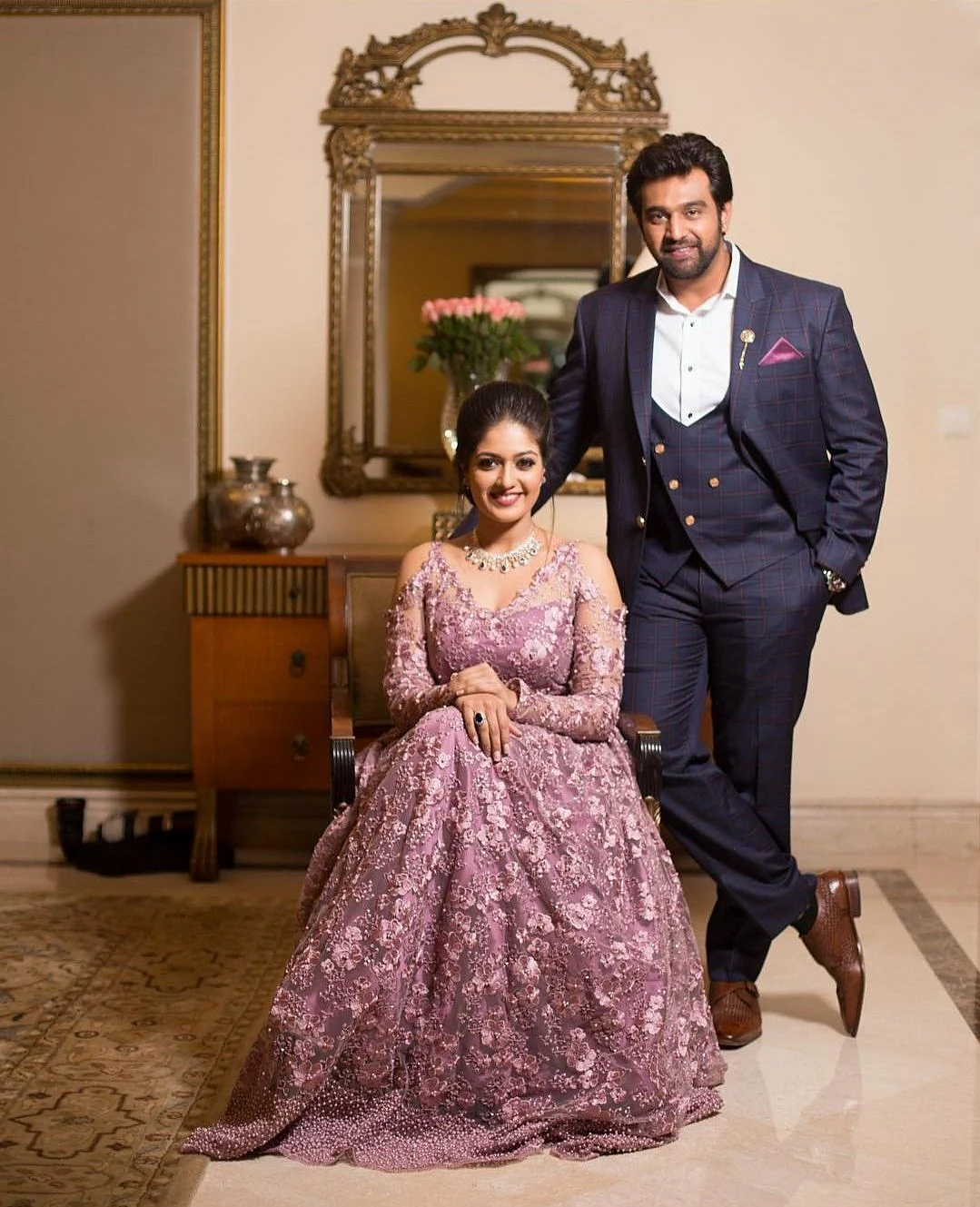 Chiranjeevi Sarja, Meghana Raj